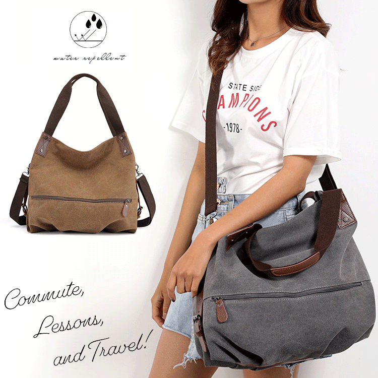 【2WAYショルダーバッグ】夏　柔らかで馴染みやすい　通気性　丈夫で長持ち　超大容量　多機能　合わせやすい