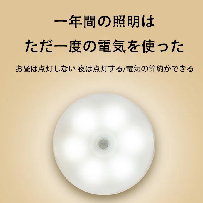 スマートセンサーLEDライト