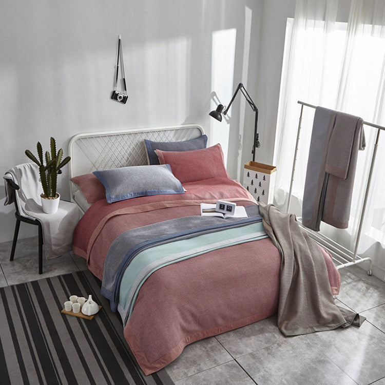 【5重ガーゼケット】夏は寝汗知らずで快眠　綿100％　　