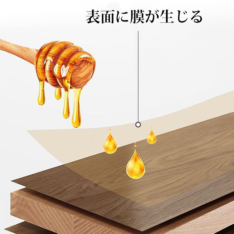 木製家具用蜜蠟ワックス