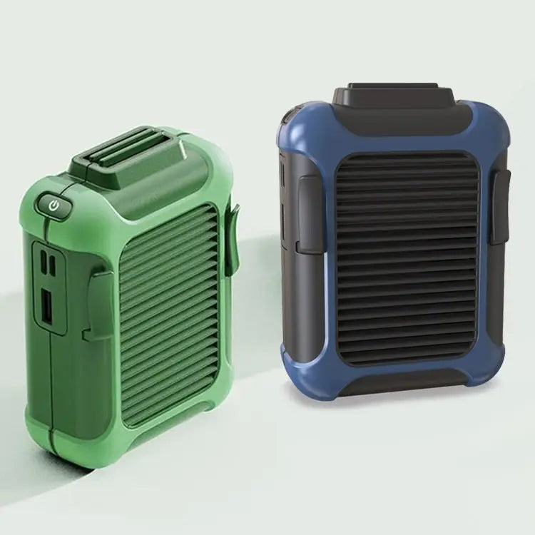 首掛け扇風機 USB充電式【最安値に挑戦中！2点目から半額】