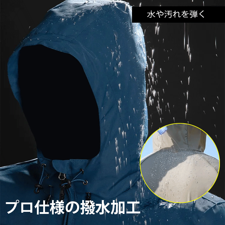 メンズUVカットパーカー